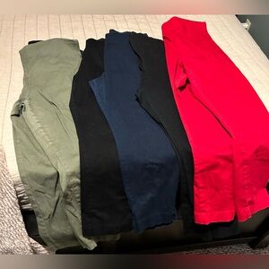 5 pair Old Navy Pixie pants size 14 side zipper